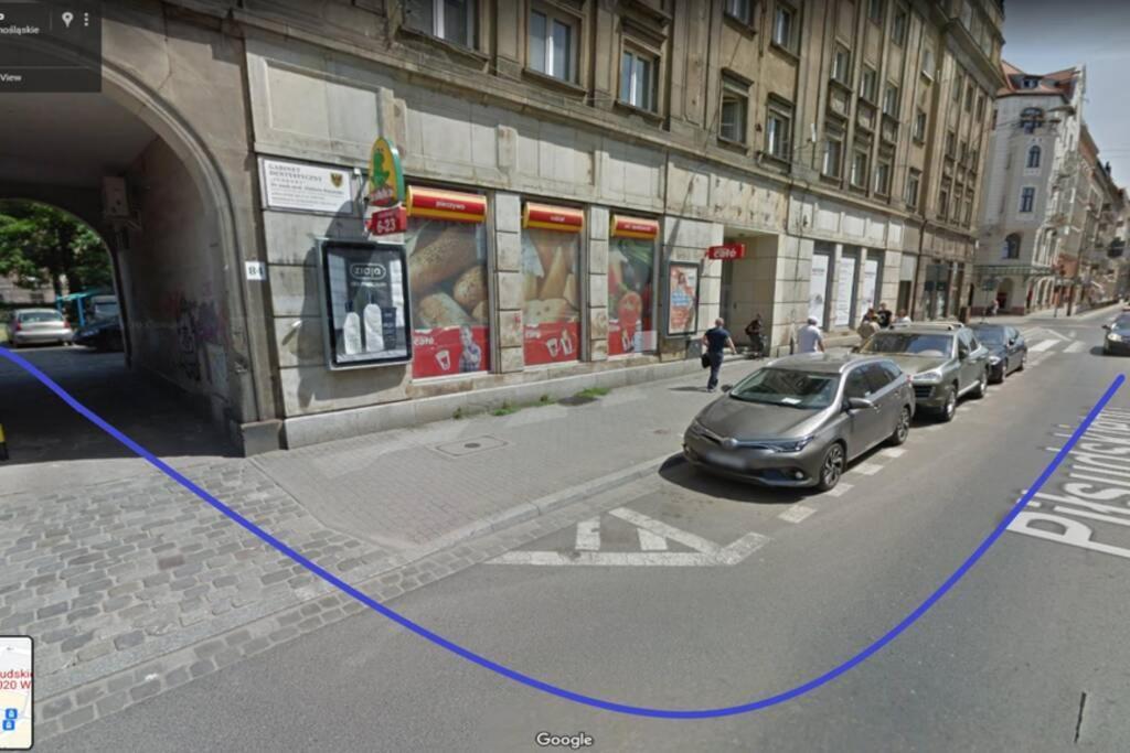 Pilsudskiego 80 - 4 Minuty Do Dworca Glownego Pkp Wrocław Exterior foto